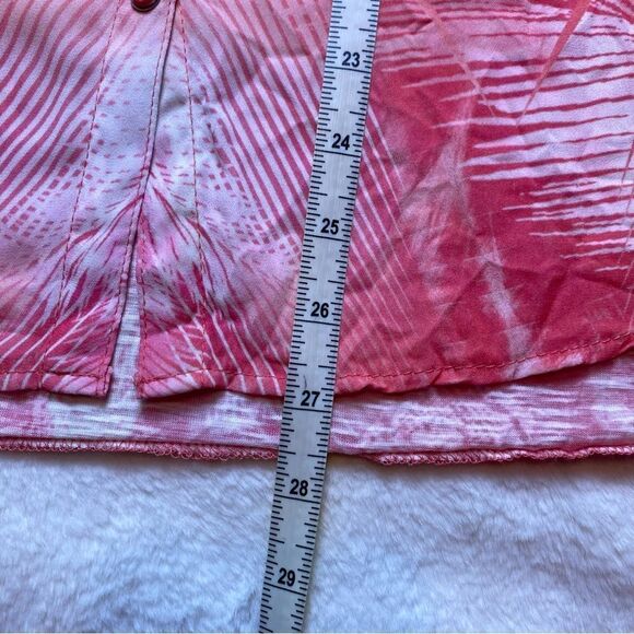 David Cline Crushed Long Sleeve Snap Down Shirt Size Small - Picture 10 of 11